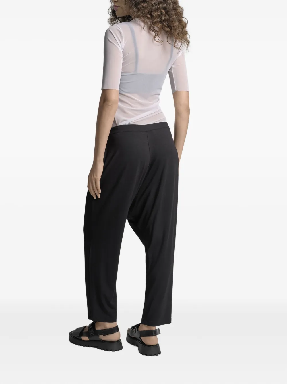 Uma Raquel Davidowicz Mesh Top In White