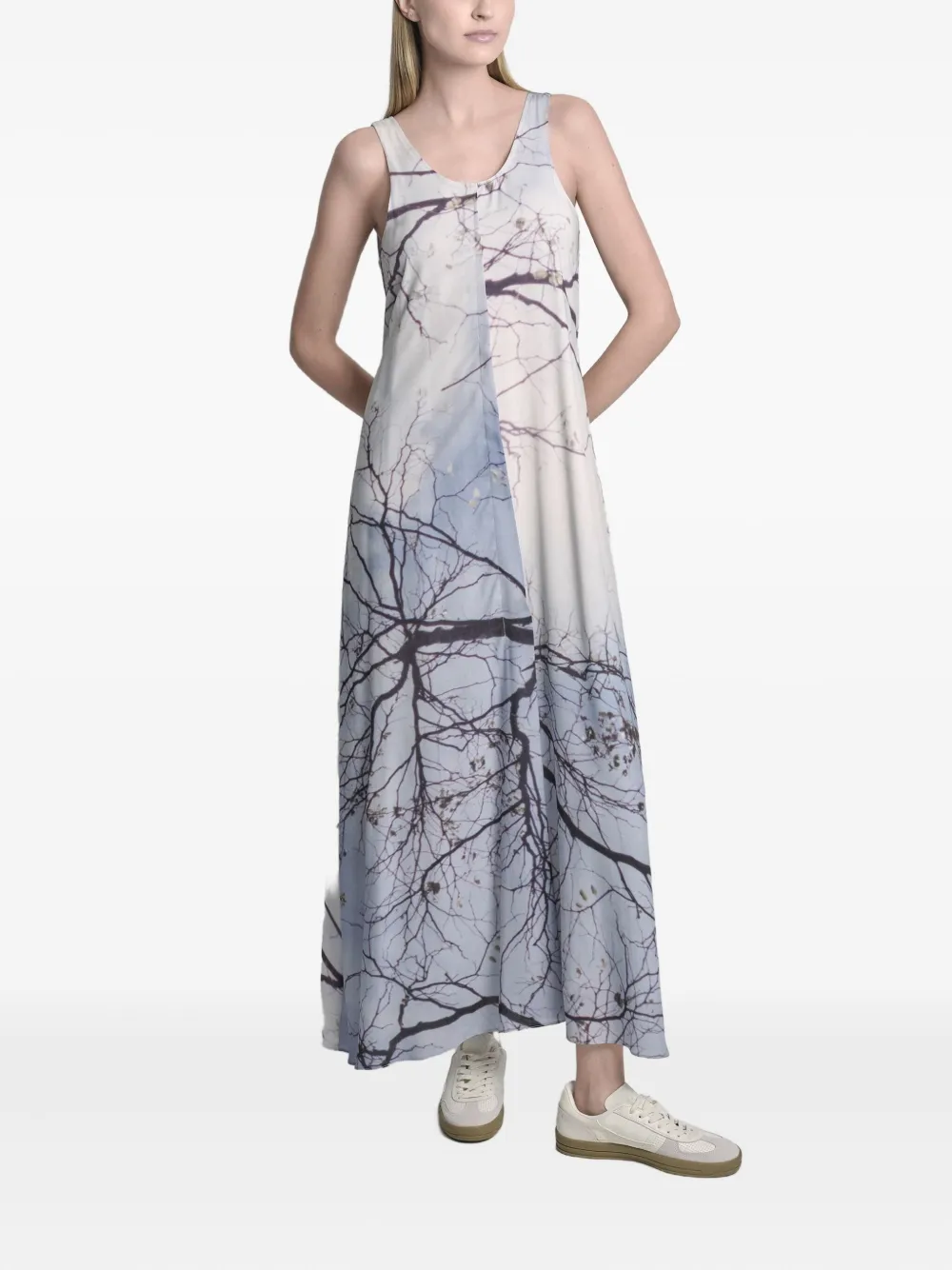 Uma | Raquel Blay tree-print maxi dress | Day Dresses | Image 2
