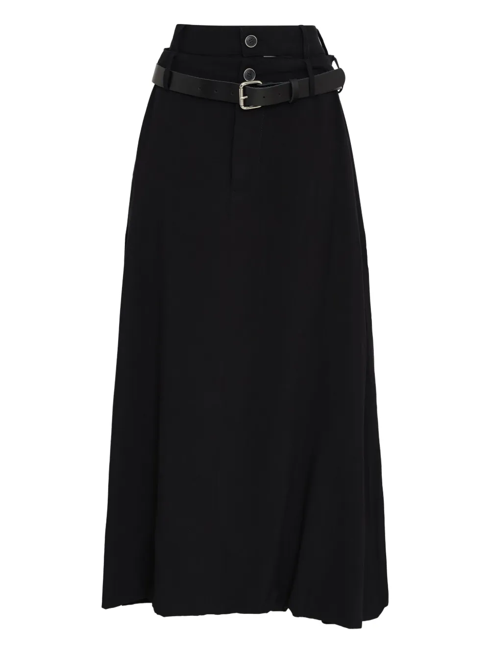Uma | Raquel Davidowicz Float maxi-rok met ceintuur Zwart