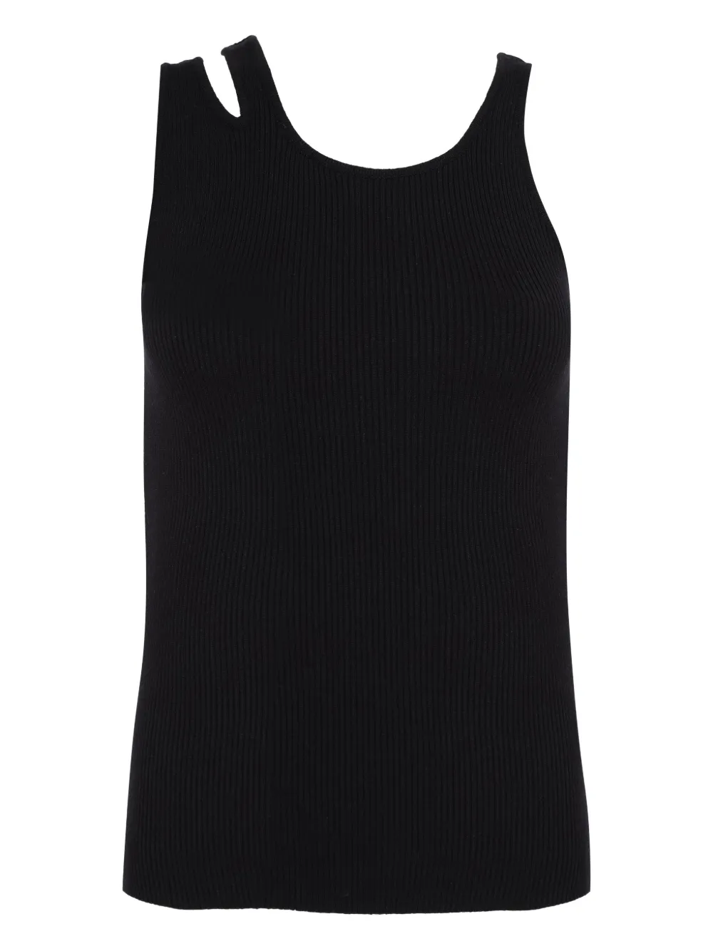 Uma | Raquel Blay Cut-out Detail Tank Top In Black