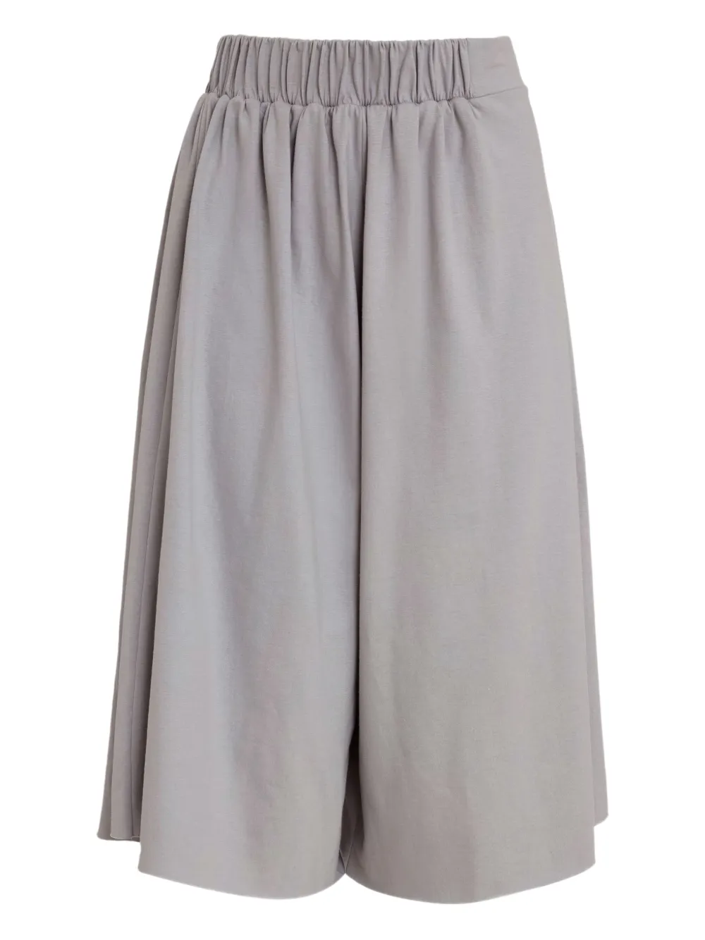 Uma | Raquel Blay Elastic-waistband Culottes Shorts In Gray