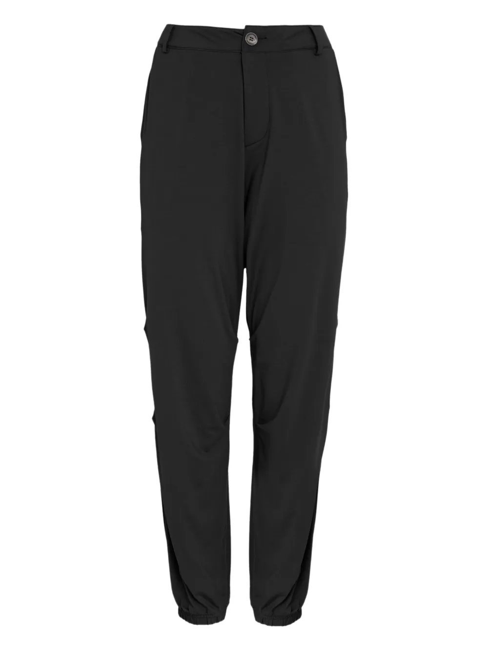 Uma Raquel Davidowicz Cuffed-hem Trousers In Black