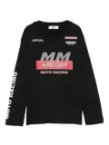 MSGM Kids rhinestone-embellished T-shirt - Black