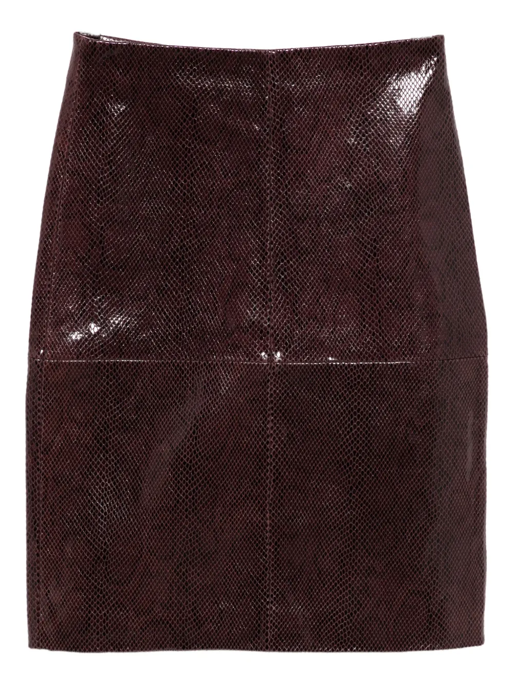 Róhe leather skirt