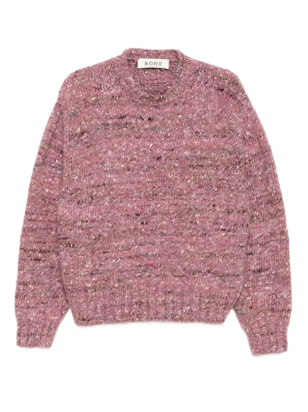 Róhe Wool-blended Jumper in Pink