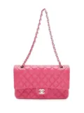 CHANEL Pre-Owned 2014 Medium Classic Lambskin Double Flap shoulder bag - Pink