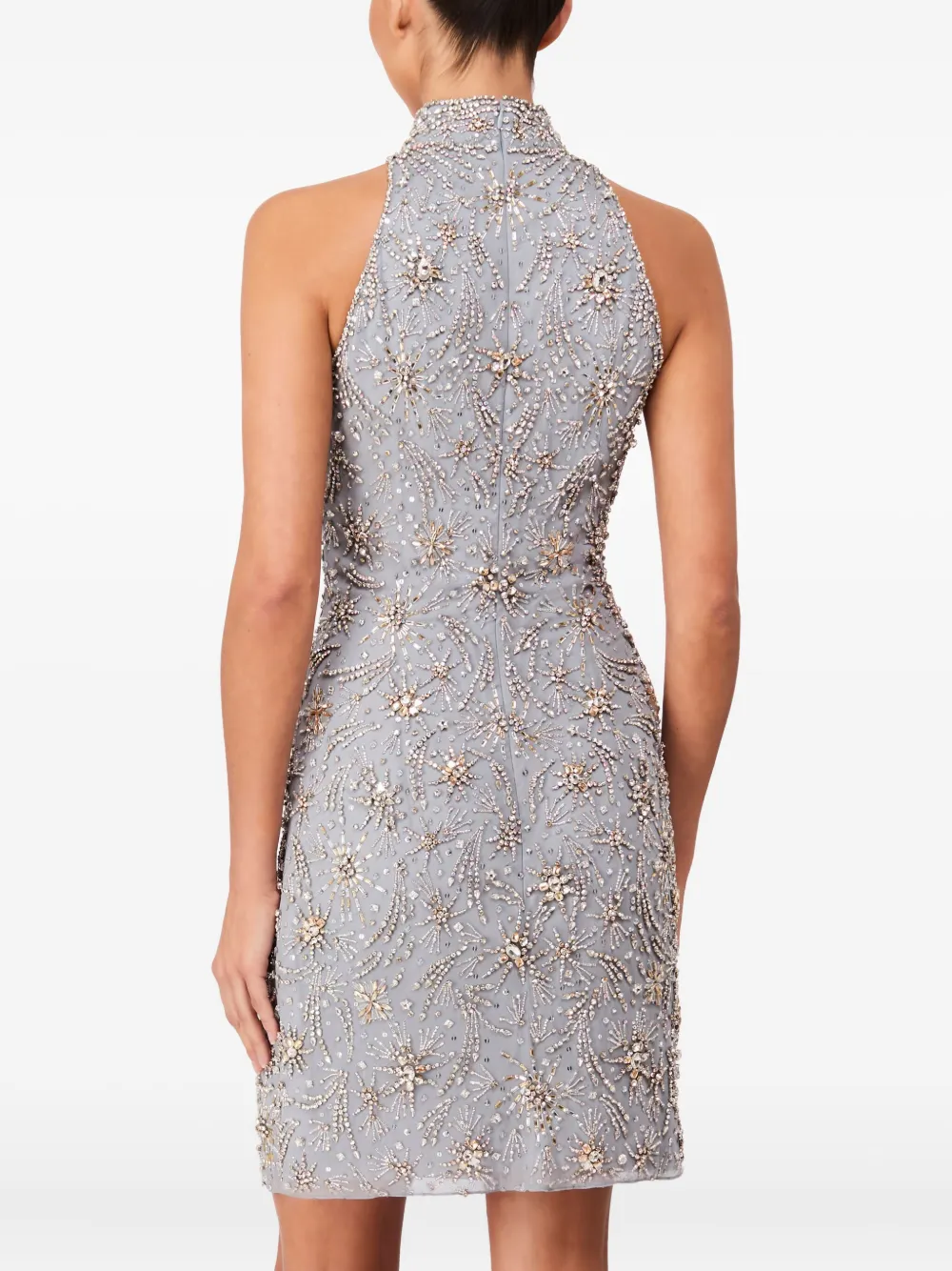 Jenny Packham Starry Night verfraaide mini-jurk Blauw