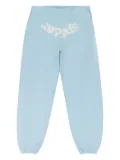 SP5DER logo-embroidered track pants - Blue