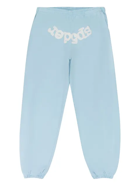 SP5DER logo-embroidered track pants