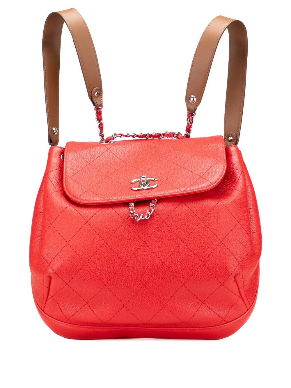 2016-2017 CC Quilted Caviar Drawstring backpack