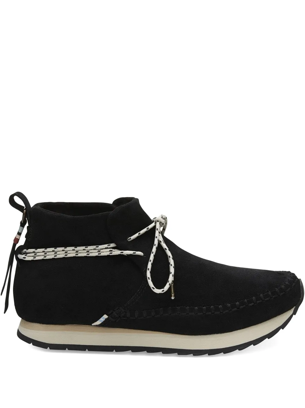Toms Rio suede lace-up trainers Black