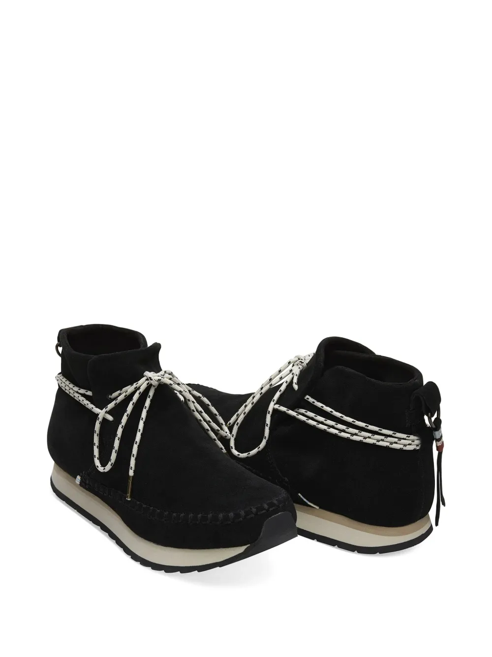Toms Rio suede lace-up trainers - Zwart