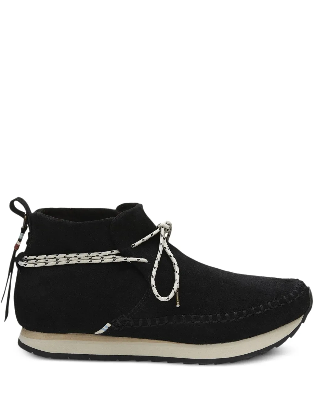 Rio suede lace-up trainers