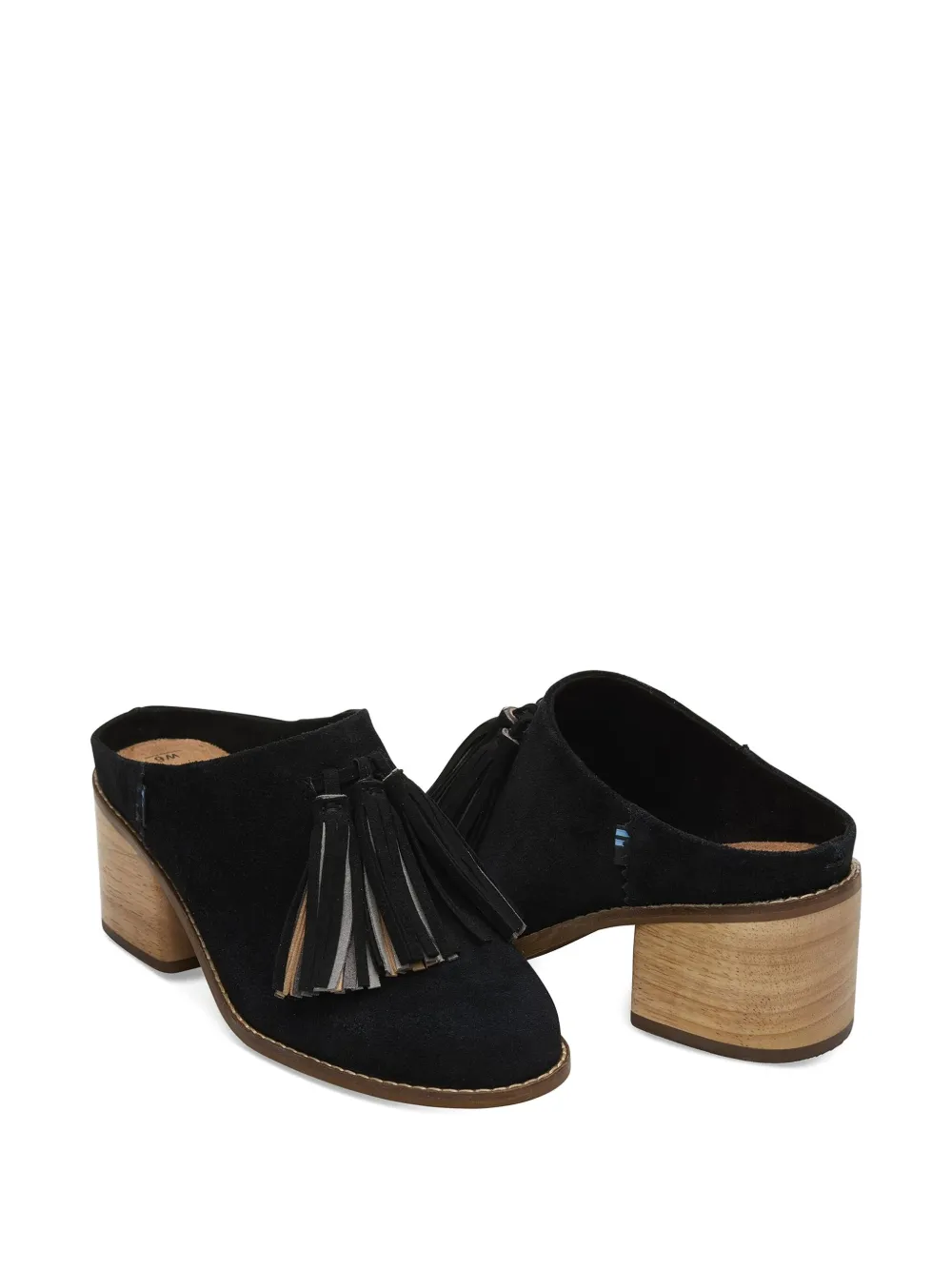 Toms Leila block-heel mules Black