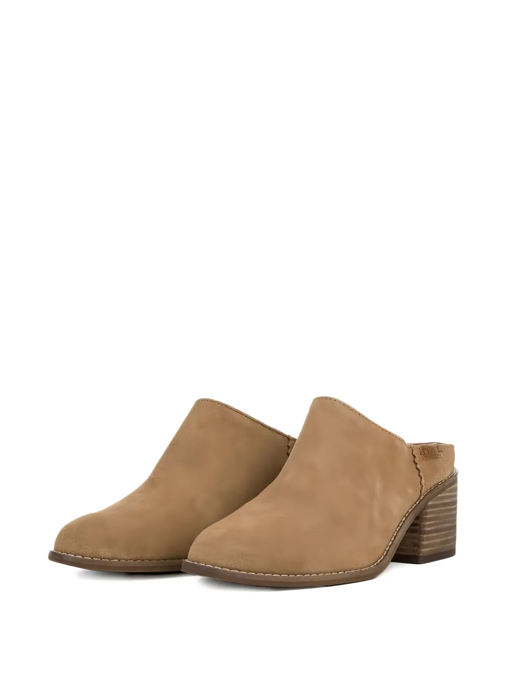 Toms Leila block-heel mules Brown
