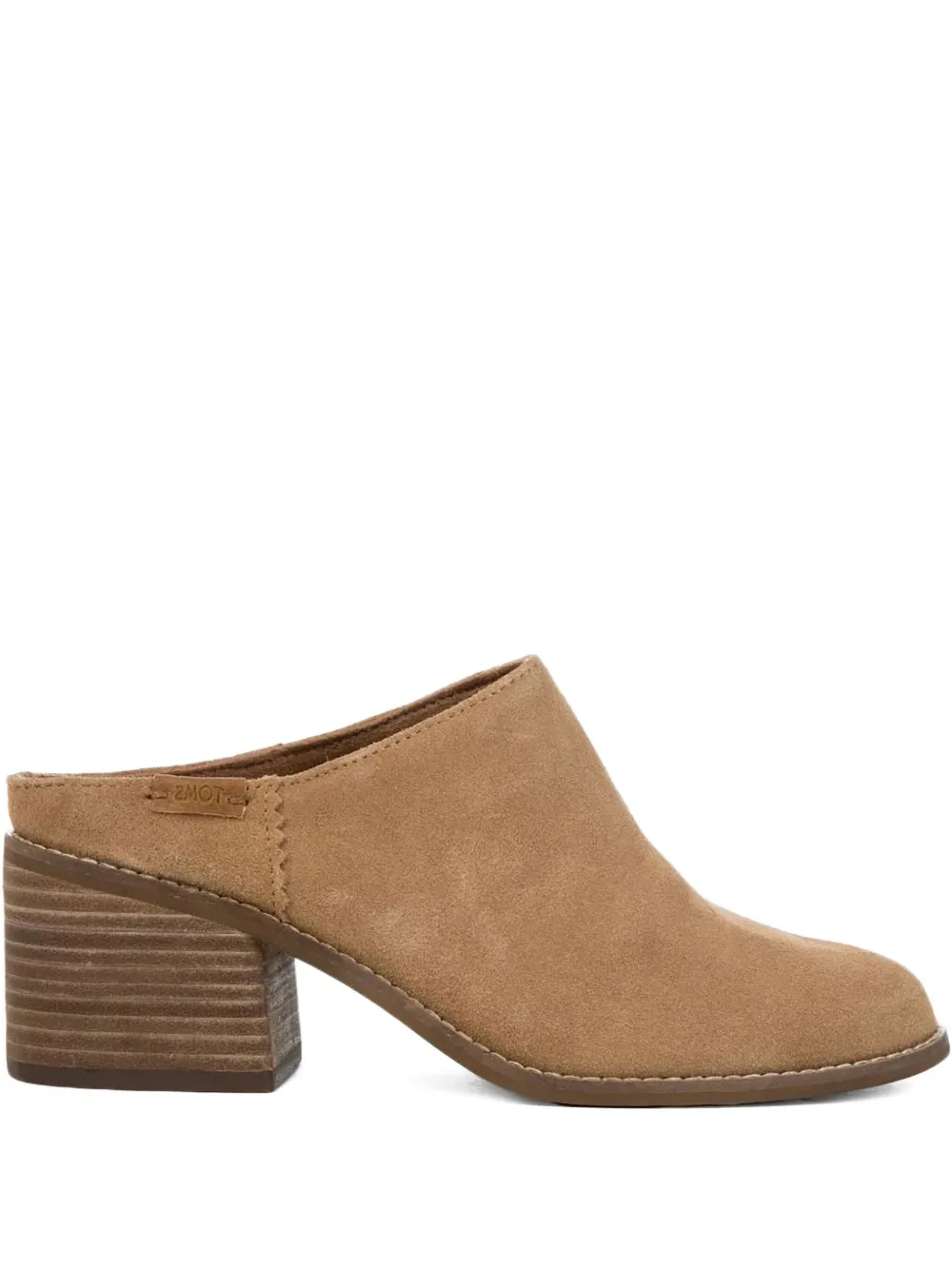 Toms Leila block-heel mules Brown
