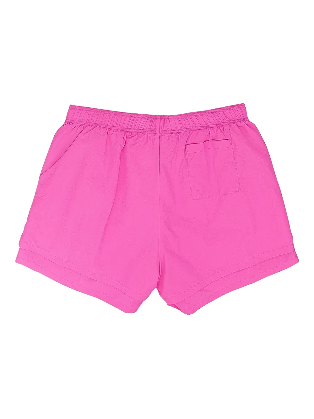 Sp5der Layered Logo-print Shorts In Pink