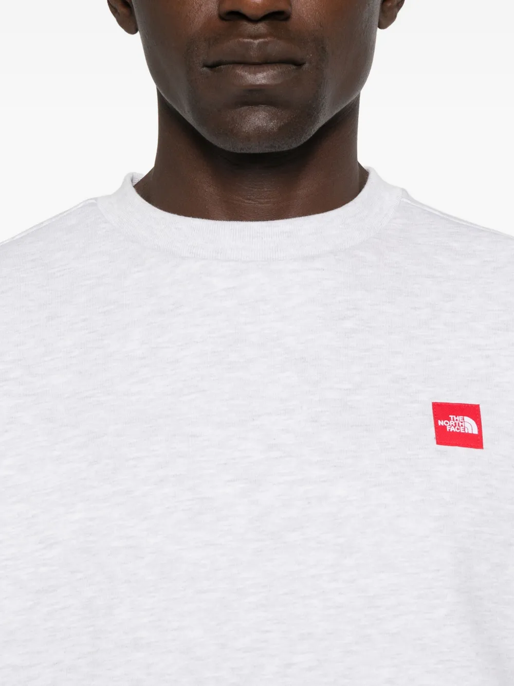 The North Face Red Box sweater met ronde hals Grijs