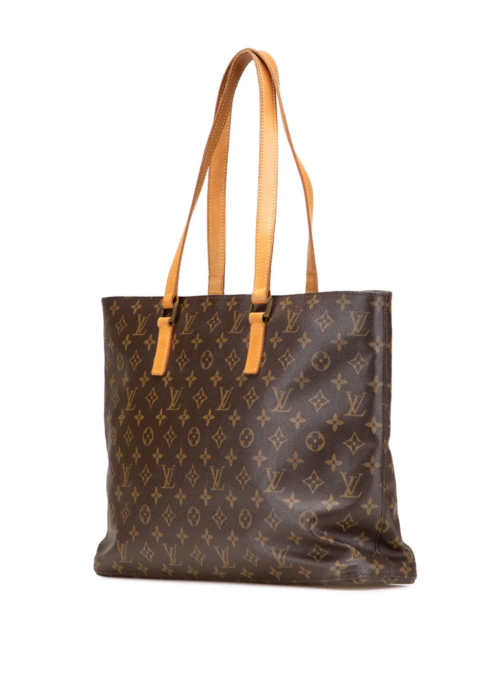 Pre-owned Louis Vuitton 2003 Monogram Luco Tote Bag In Brown