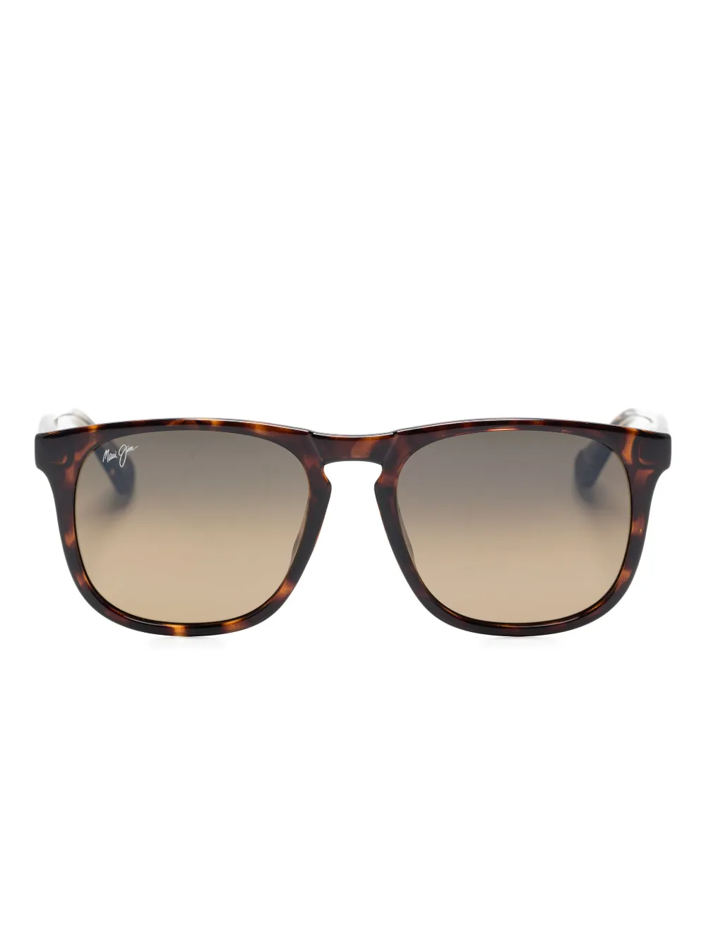 Maui Jim tortoiseshell square sunglasses Bruin