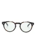 Oliver Peoples Gregory Peck sunglasses - Brown