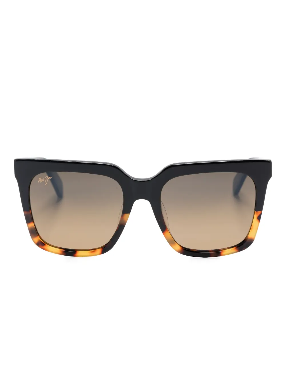 Maui Jim Rooftops square-frame sunglasses Zwart