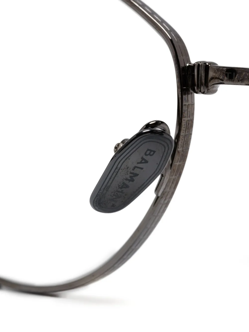 Balmain Eyewear Brigade IV bril Grijs