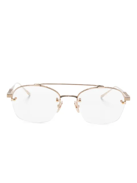 Leisure Society lentes con media armazón y doble puente