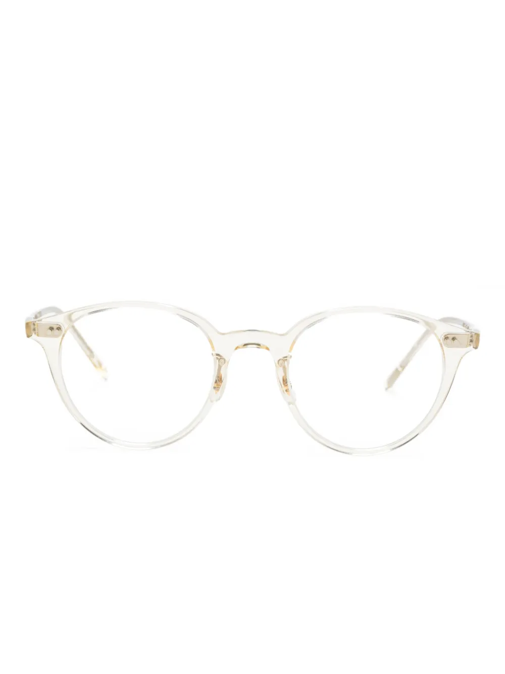 Oliver Peoples Occhiali tondi - Toni neutri