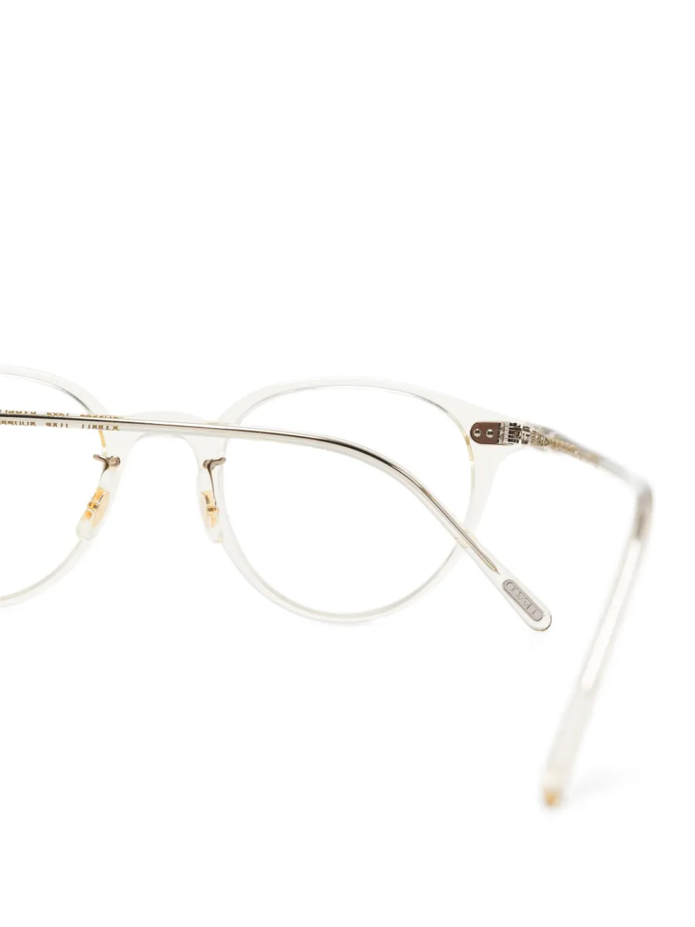  Oliver Peoples Round-frame Glasses - Neutrals 