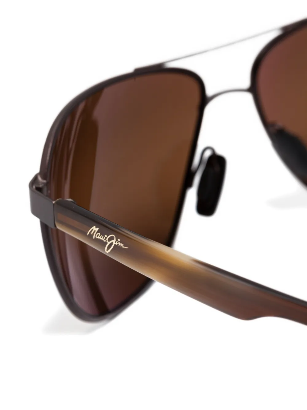 Maui Jim Castles pilot-frame sunglasses Bruin