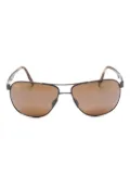 Maui Jim Castles pilot-frame sunglasses - Brown