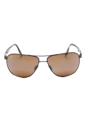 Hau‘ oli Maui Jim Hau'oli Sunglasses | Gold | FARFETCH SG