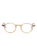 Lindberg titanium round glasses - Brown