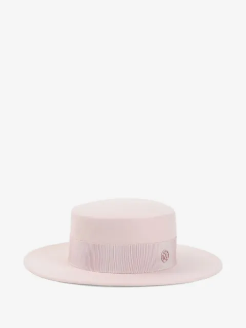 Maison Michel Kiki ribbon-detailed wool hat