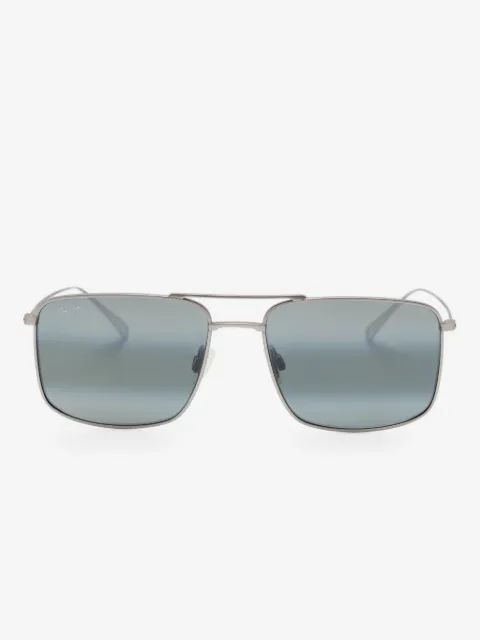 Maui Jim double-bridge rectangle sunglasses