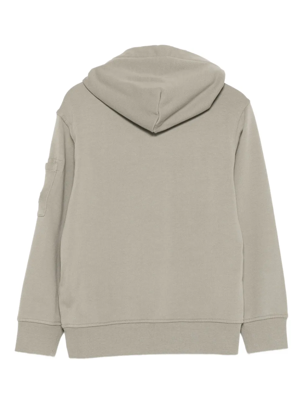 C.P. Company Kids Hoodie met zakdetail Groen