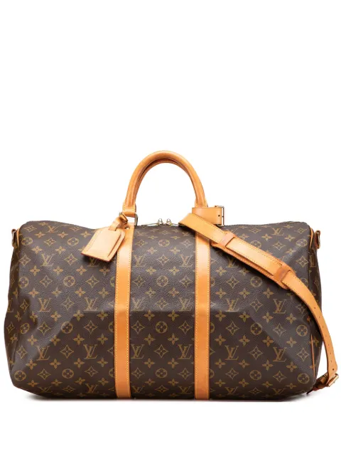 Louis Vuitton Pre-Owned شنطة سفر 'مونوغرام كيبول باندوليير 50' 1995