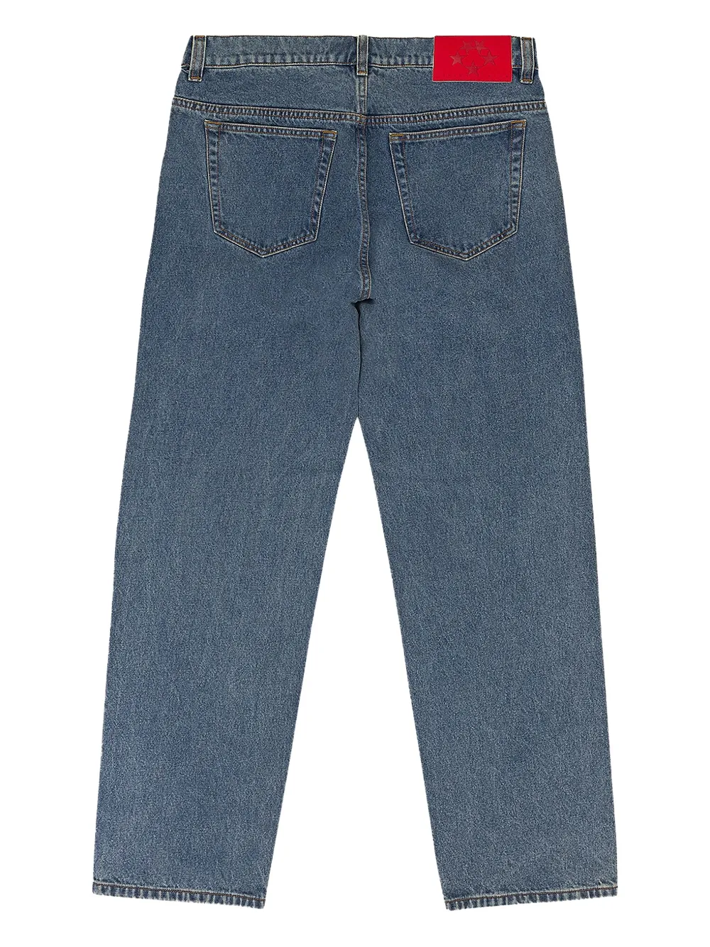 SP5DER logo-print jeans - Blauw