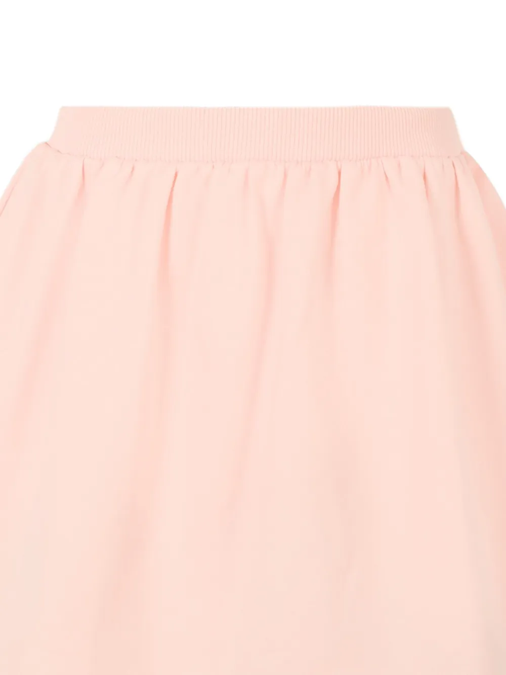Moschino Kids Katoenen rok met teddybeerprint Roze