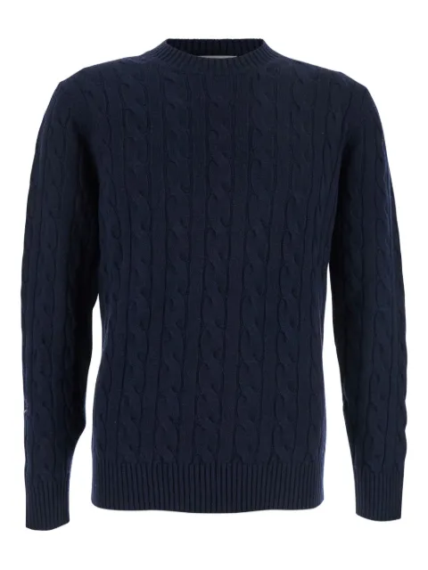 Kangra cable-knit crew-neck sweater