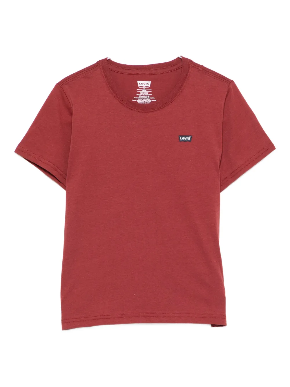 Levi's Kids' Small-logo Cotton T-shirt In Red