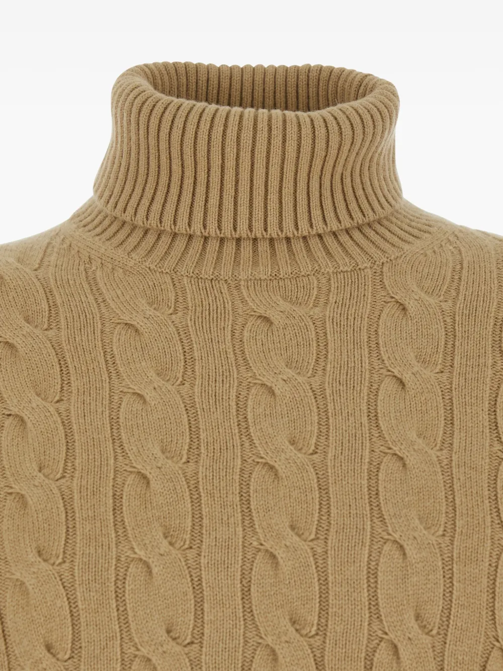 Kangra Kabelgebreide coltrui - Beige