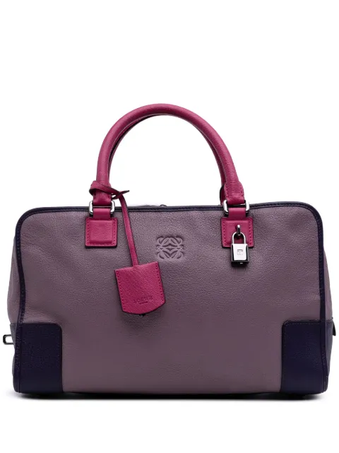 Loewe Pre-Owned 2012 Tricolor Goatskin Amazona 36 handbag