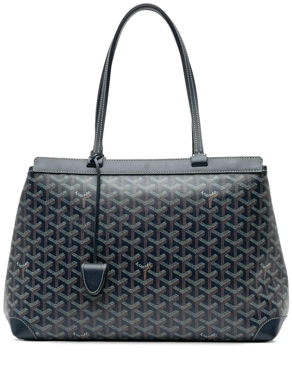 Goyard Pre-Owned 2021 ゴヤールディン ベルシャス PM トートバッグ - ブルー Goyard Pre-Owned 2021 ゴヤールディン ベルシャス PM トートバッグ - ブルー