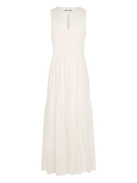 DKNY keyhole tiered dress