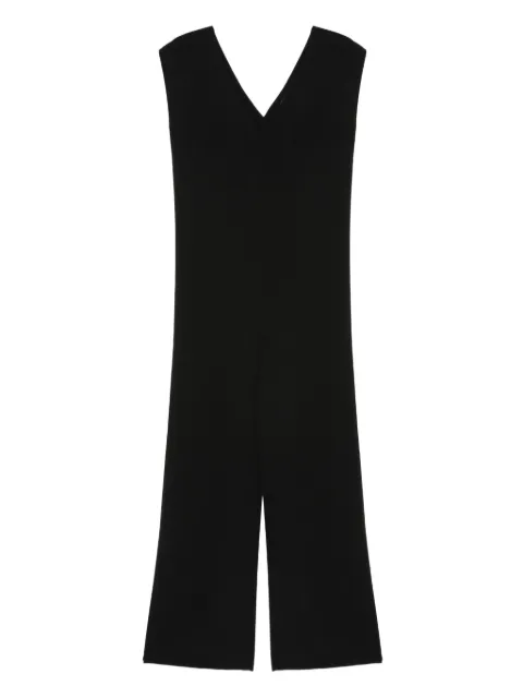 ALPHA STUDIO V-neck sleeveless jumpsuit