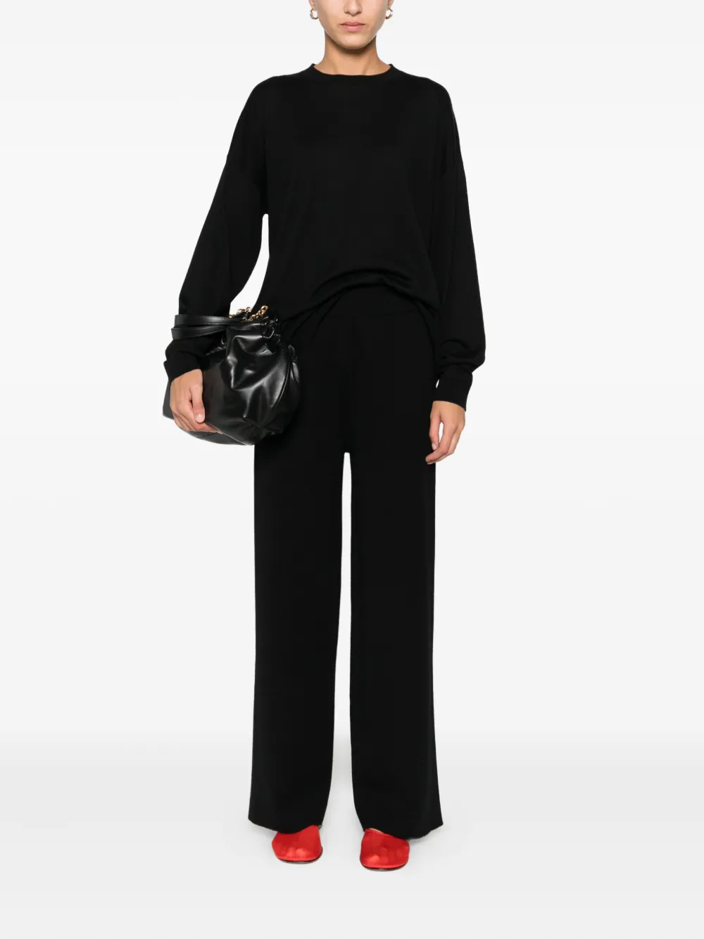 ALPHA STUDIO round-neck jumper | Knitted Sweaters | Image 2