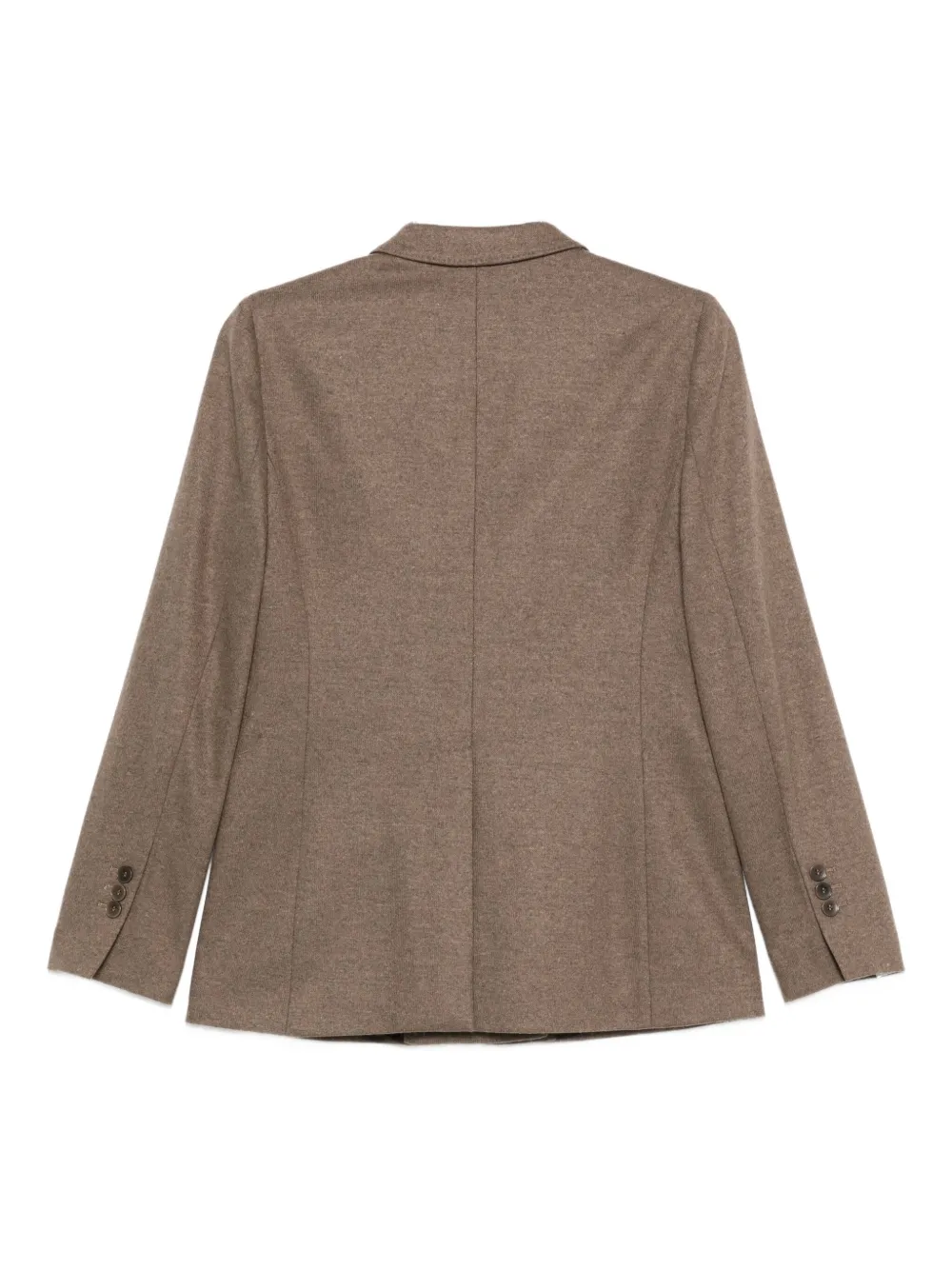 Seventy Wollen blazer met dubbele rij knopen Bruin