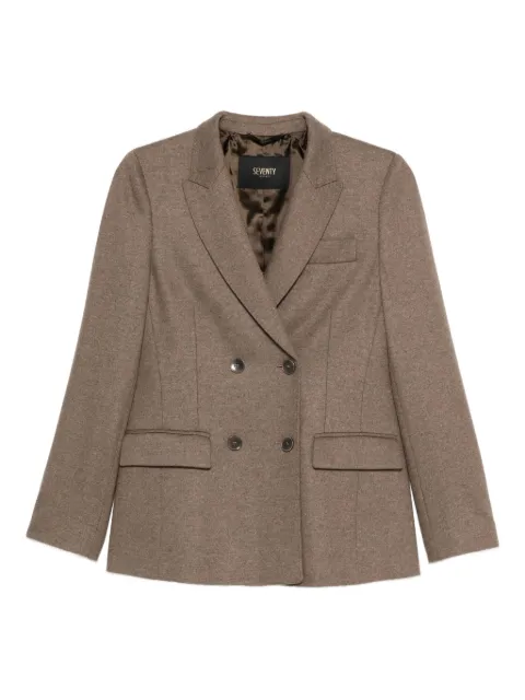 Seventy double-breasted wool blazer 